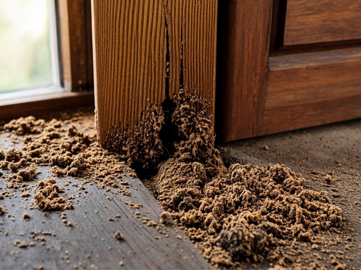 Termite Wood Protection - Before treatment